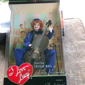 Lucille Ball Doll with Cello